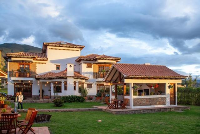 Casa De Las Flores Вилья-де-Лейва Экстерьер фото
